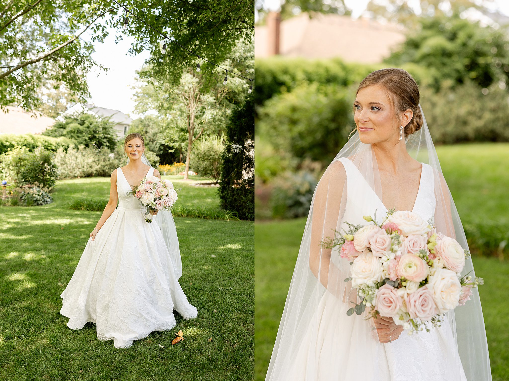 Oak Brook Hills Resort wedding day in Oak Brook, Illinois with Chicagoland wedding photographer Jillian Photography.