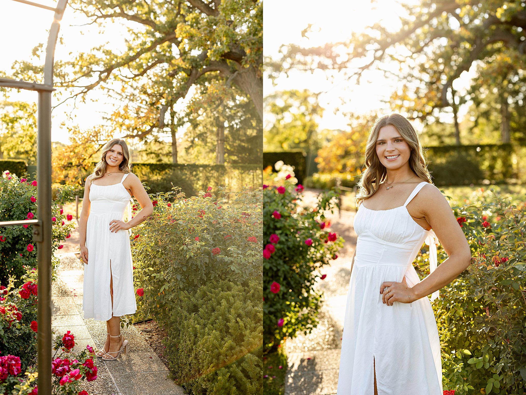 Inspiration for your Cantigny Park senior photos in Wheaton, Illinois with Chicagoland senior photographer Jillian Photography.