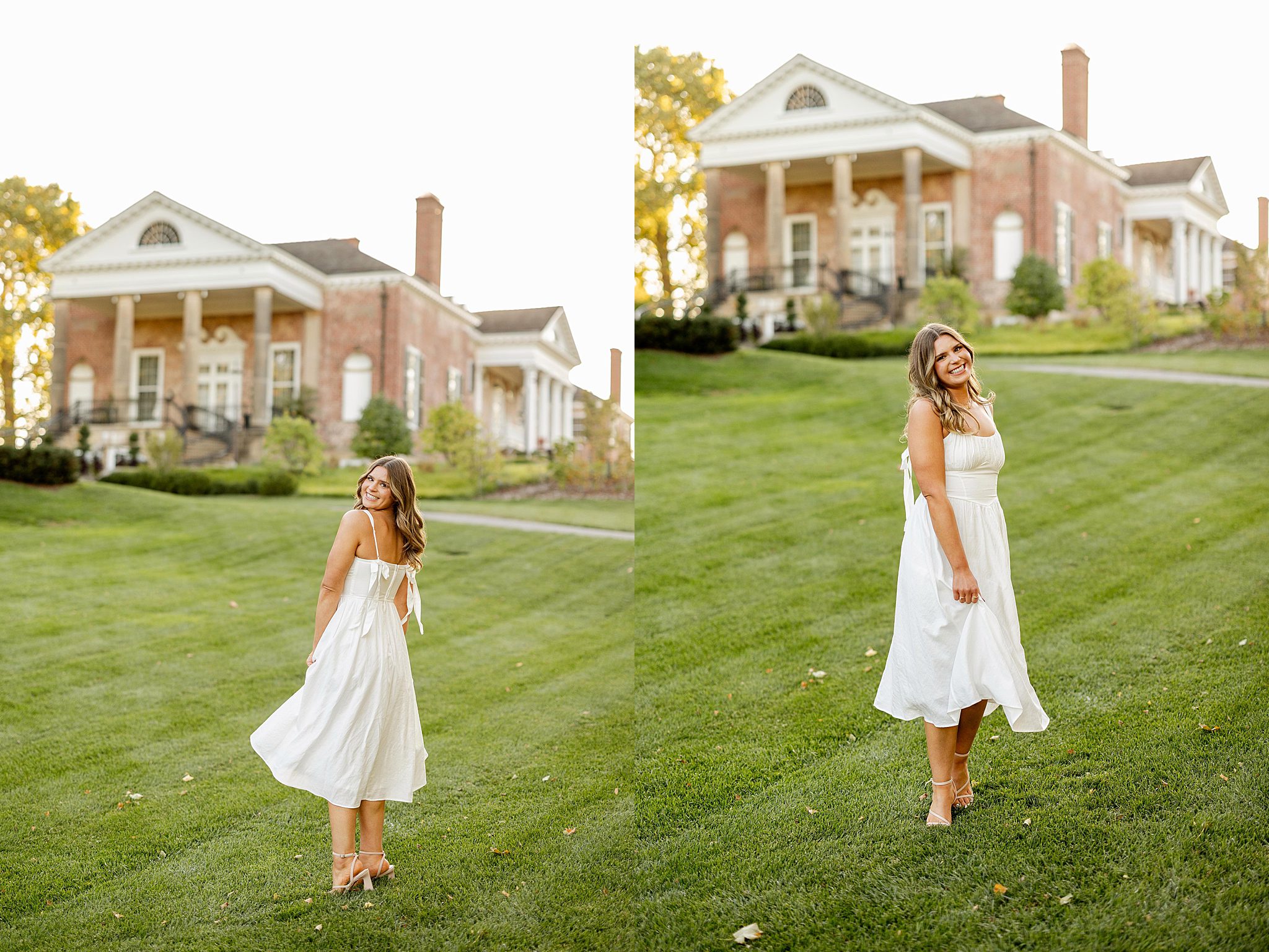 Inspiration for your Cantigny Park senior photos in Wheaton, Illinois with Chicagoland senior photographer Jillian Photography.