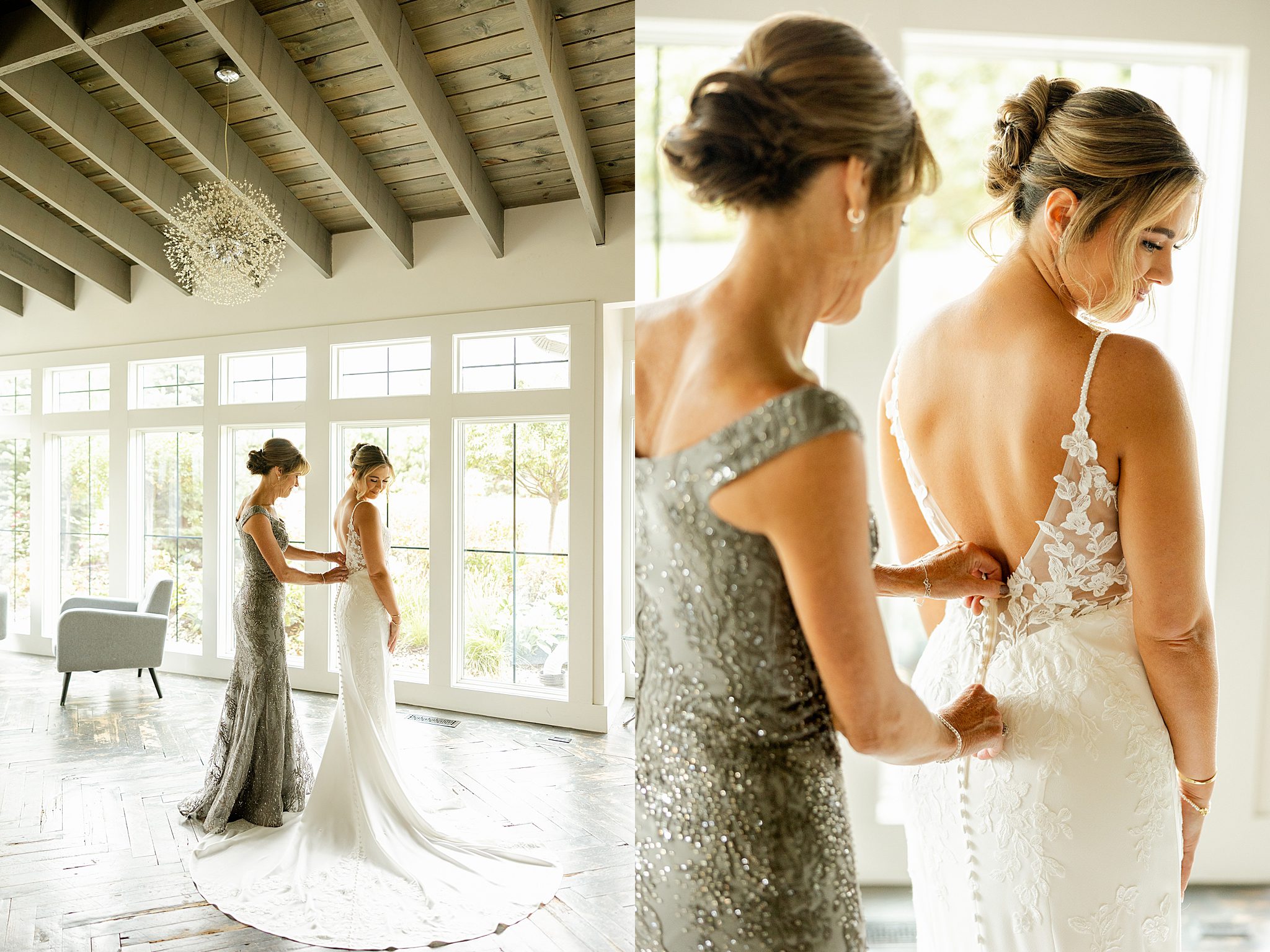 The Farmhouse Plainfield wedding day in Plainfield, Illinois with Chicagoland wedding photographer Jillian Photography.