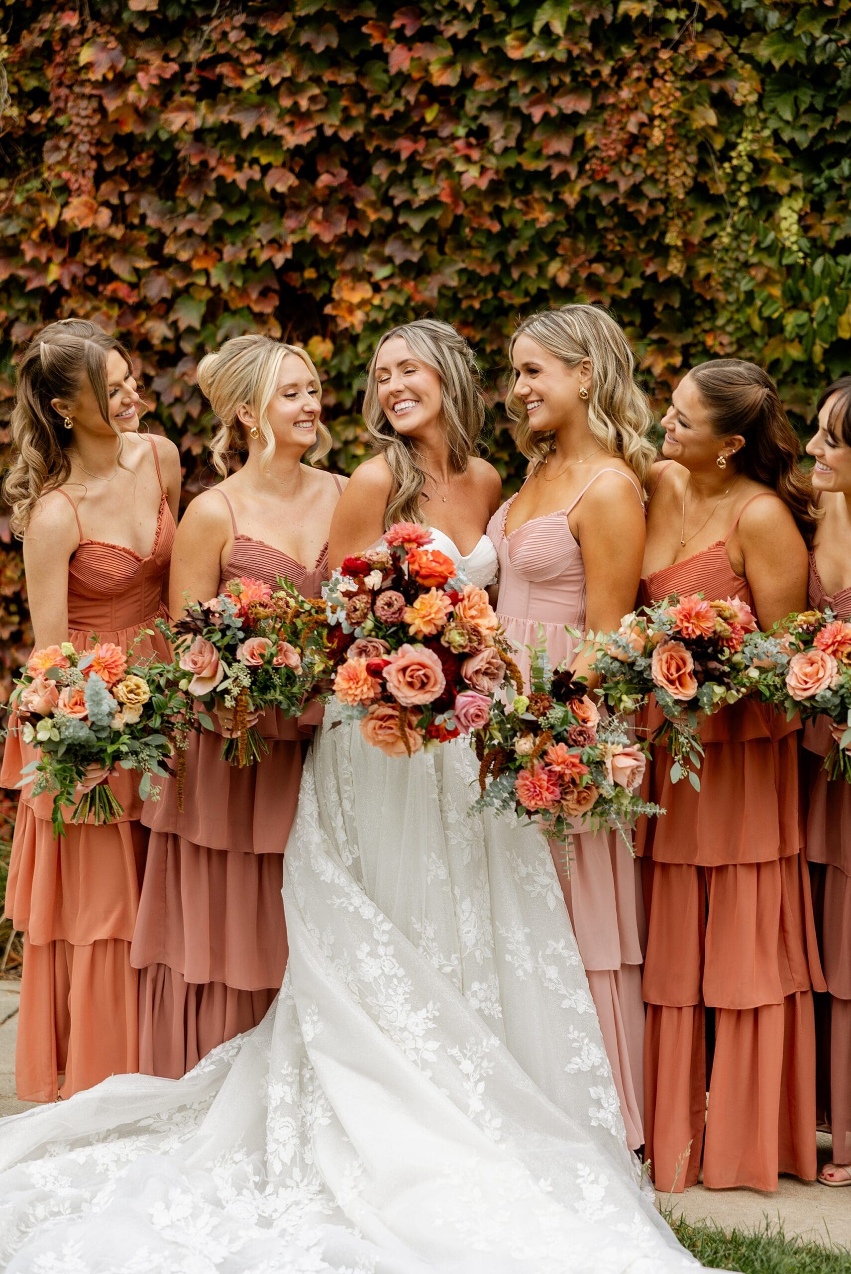 Fall Metropolis Ballroom wedding day in Arlington Heights, Illinois with Chicagoland wedding photographer Jillian Photography.