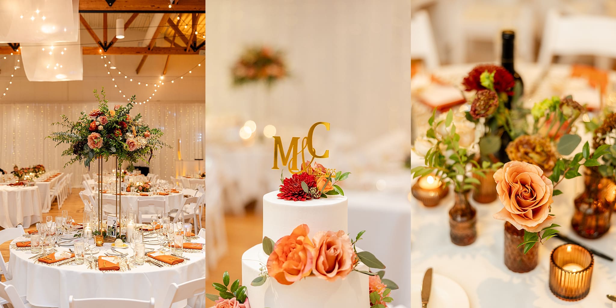 Fall Metropolis Ballroom wedding day in Arlington Heights, Illinois with Chicagoland wedding photographer Jillian Photography.