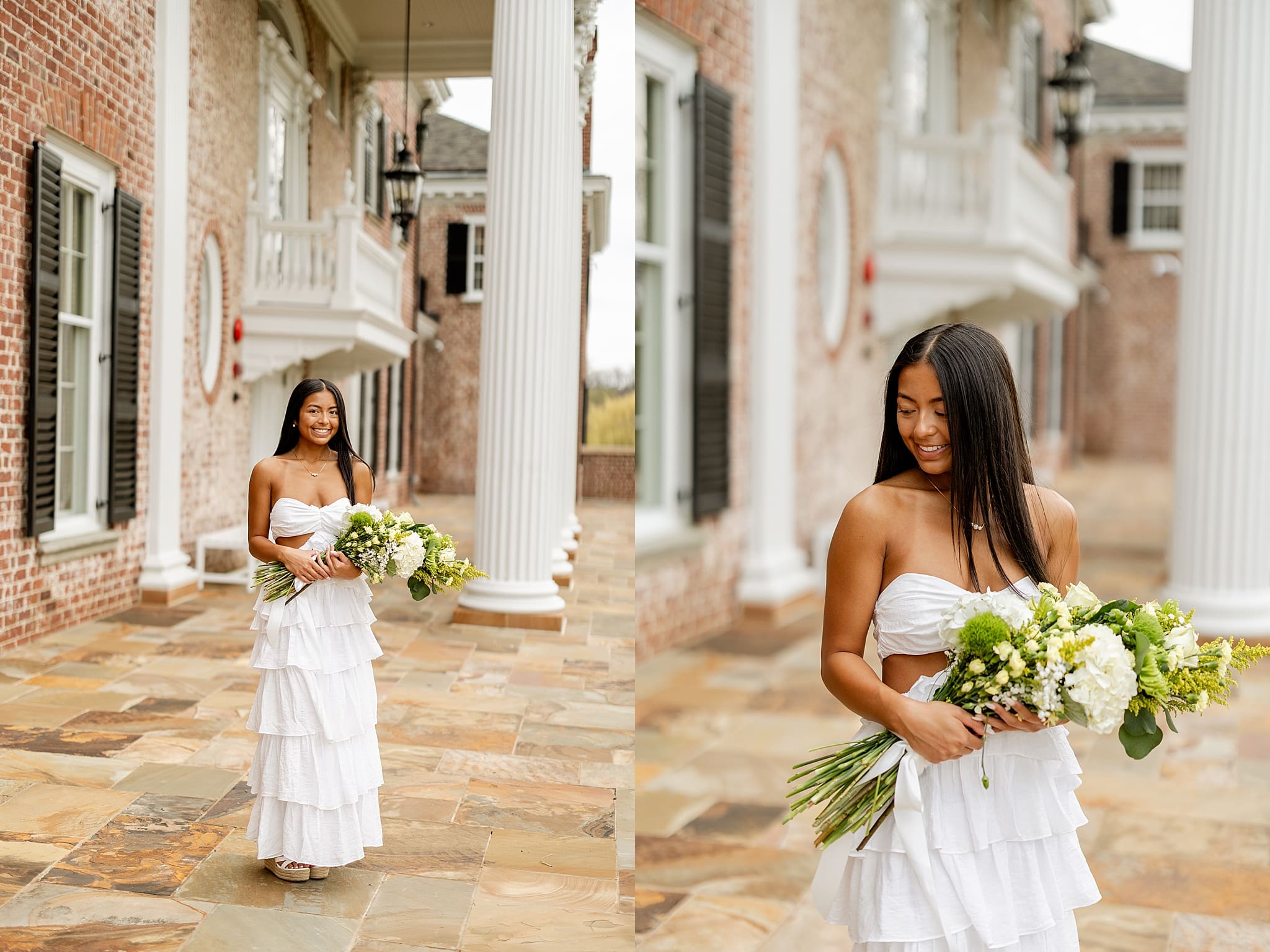 Spring Cantigny Park senior photos + inspiration for your Cantigny senior photos with Chicagoland senior photographer Jillian Photography.