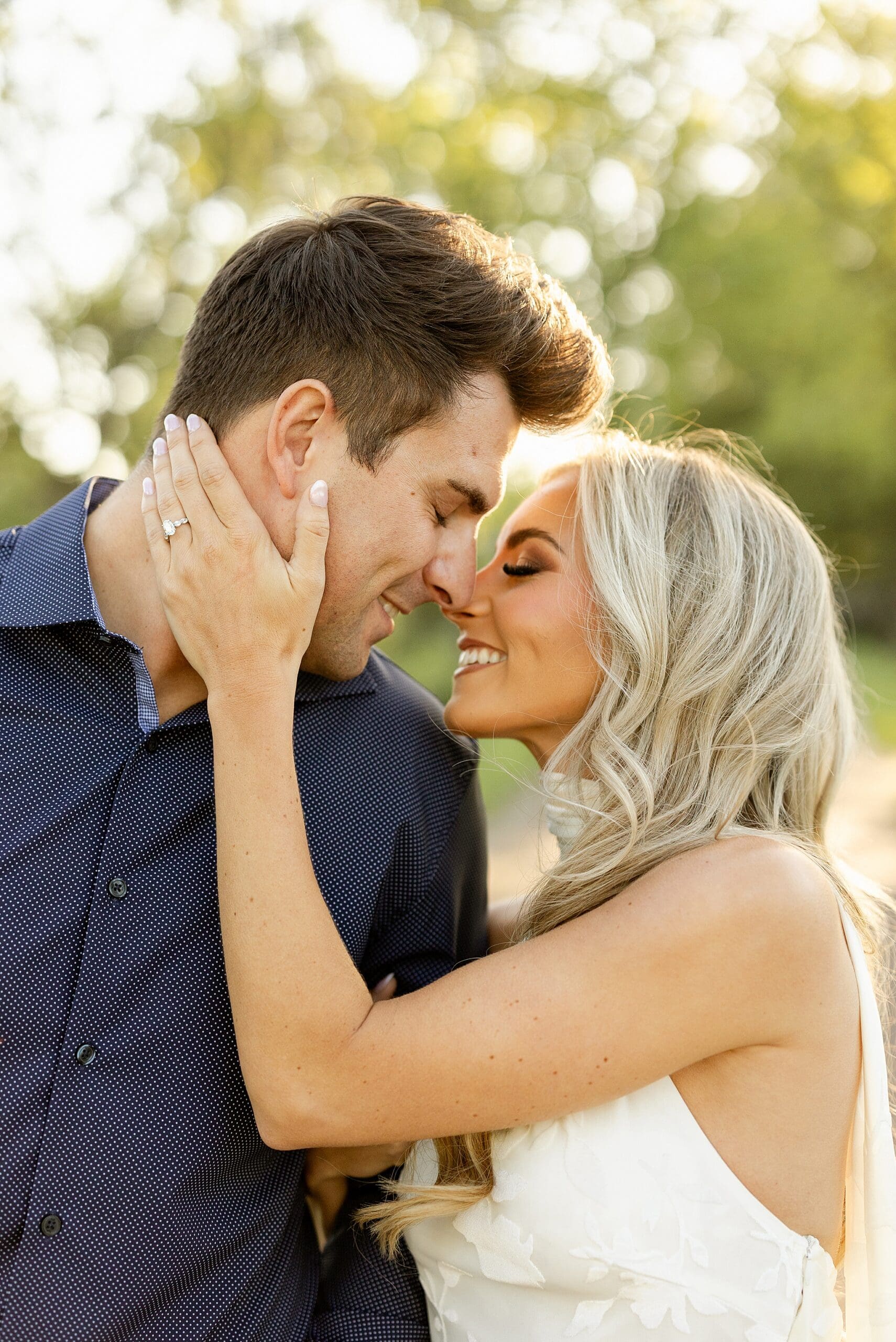 Featuring Allison & Anthony's downtown Naperville engagement photos with Chicagoland engagement and wedding photographer Jillian Photography.