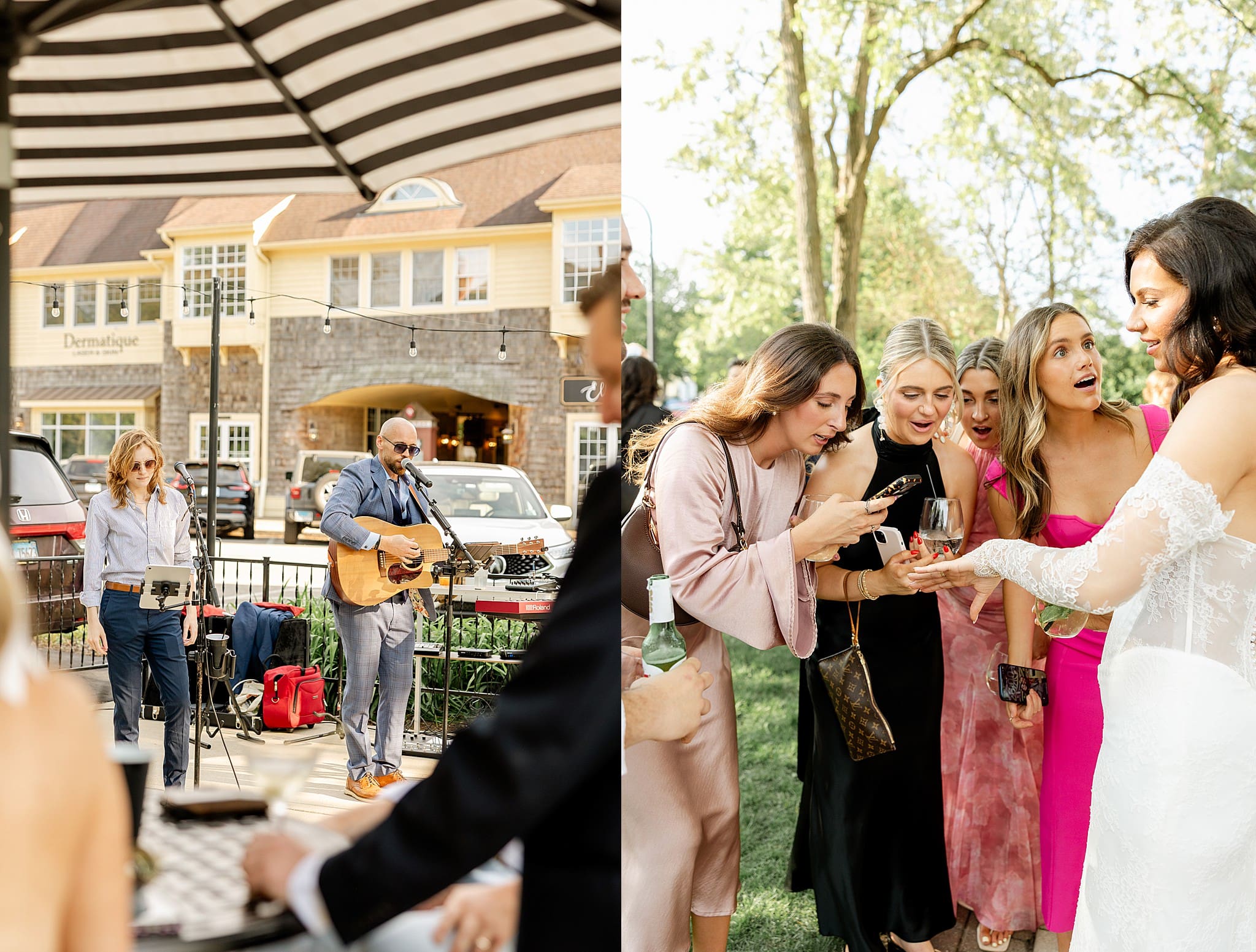 A look at Cam & Kyle's romantic wedding day at The James in Geneva photographed by Chicagoland wedding photographer Jillian Photography.