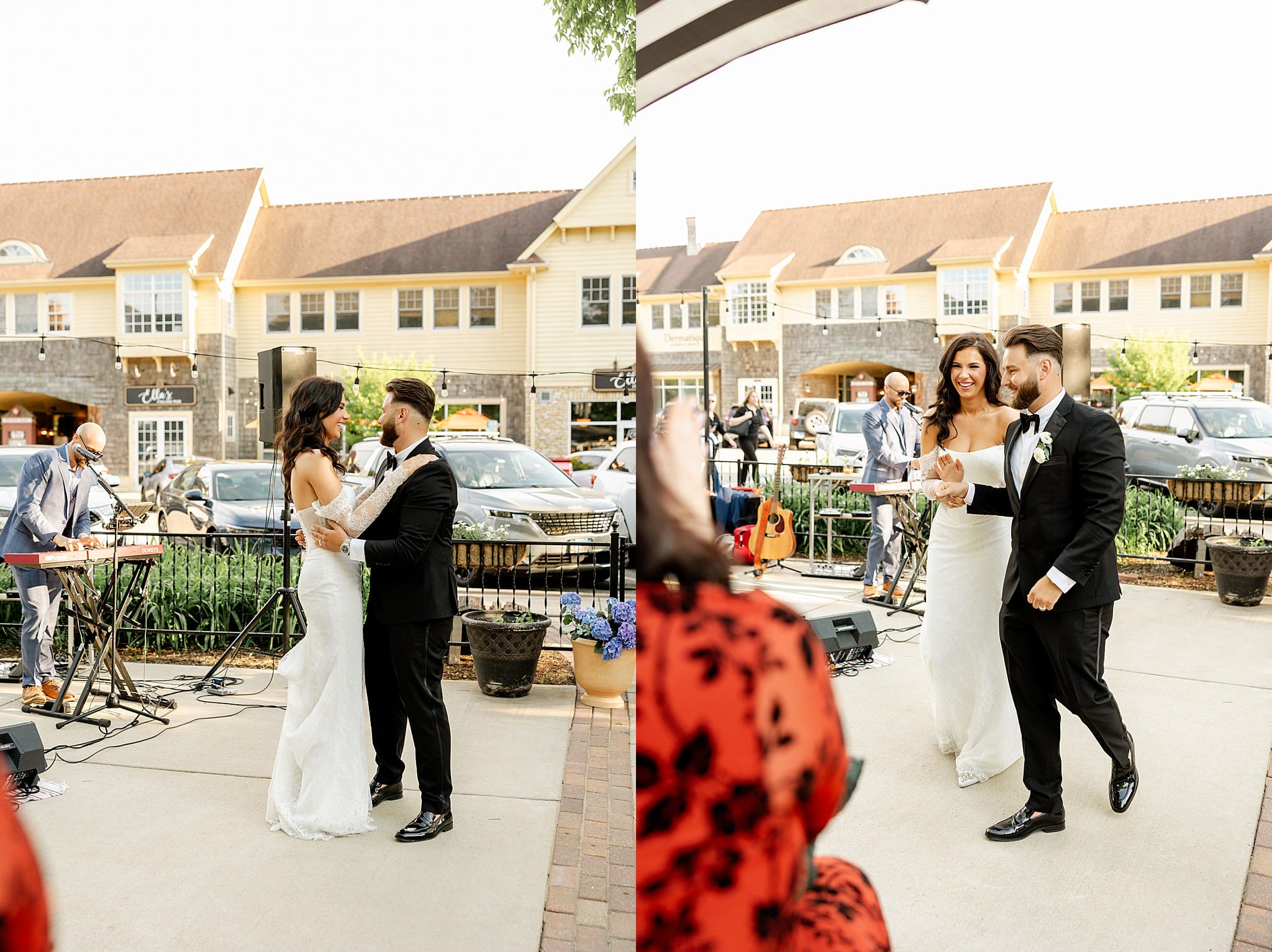 A look at Cam & Kyle's romantic wedding day at The James in Geneva photographed by Chicagoland wedding photographer Jillian Photography.