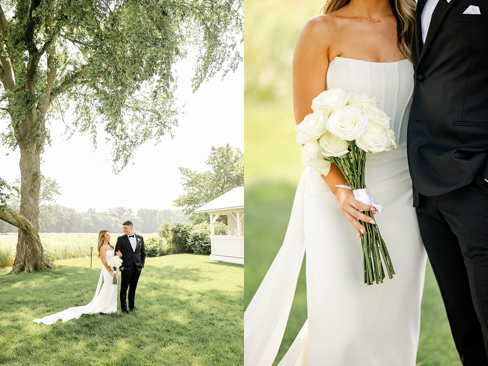 A joyful summer wedding at Etre Farms celebrating Haley & Gio, their love, their people, and plenty of unforgettable moments.