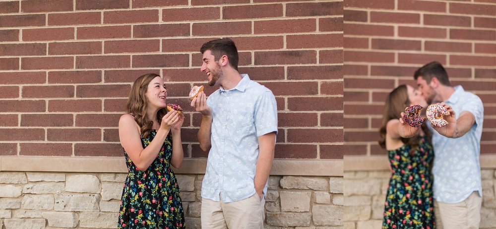  I asked them at the end of their shoot if they had any ideas before we were done and Kyce spoke up & said in the future they hope to own a donut shop together... My heart melted!  