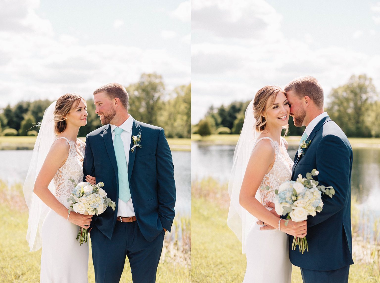 Claire & Ben Outdoor Intimate Wedding Bonfield, IL
