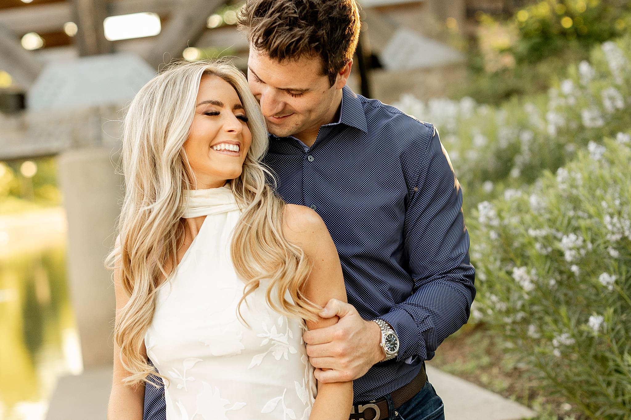Featuring Allison & Anthony's downtown Naperville engagement photos with Chicagoland engagement and wedding photographer Jillian Photography.